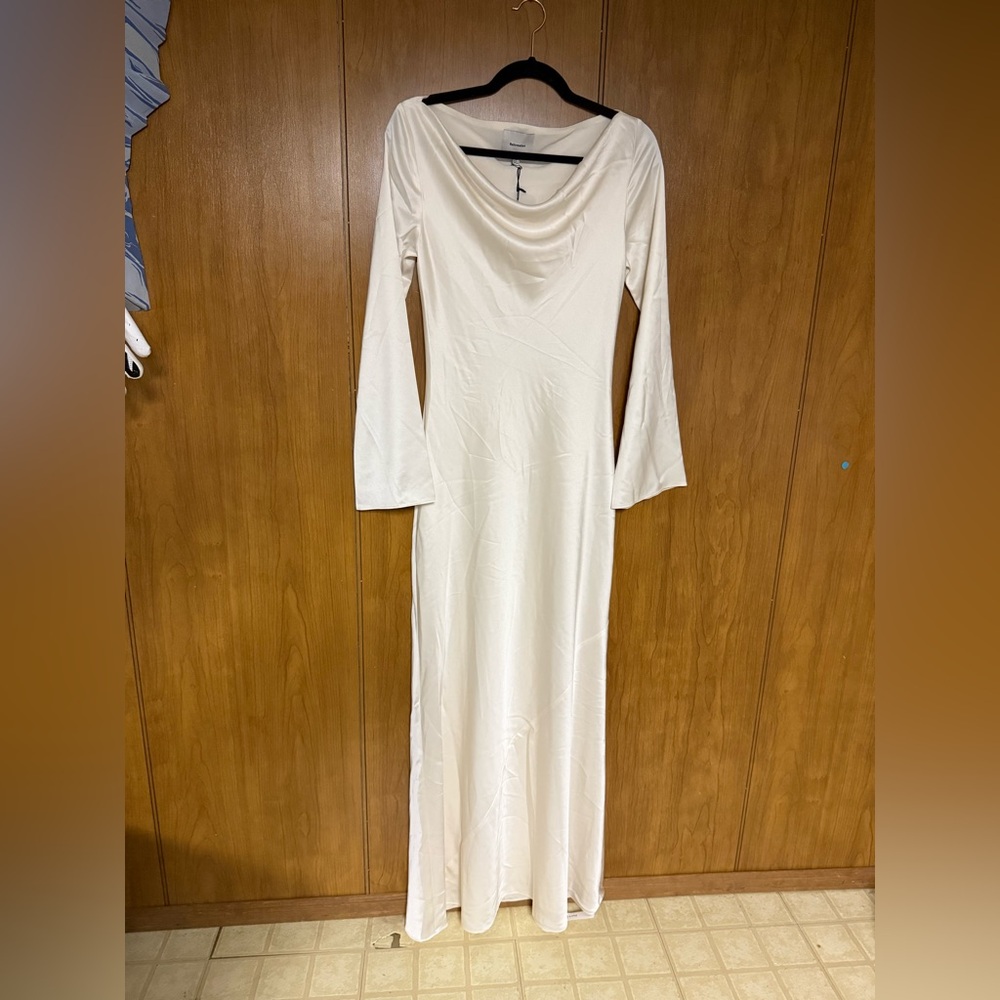 NWT Reformation Ciana Satin Dress - Picture 4 of 7